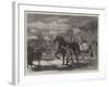 Suffolk Cart-Horses at the Exhibition of the Royal Agricultural Society at Bury St Edmunds-Samuel John Carter-Framed Giclee Print