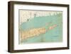 Suffolk County, New York, c.1895-Joseph Rudolf Bien-Framed Art Print