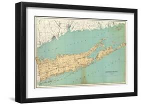 Suffolk County, New York, c.1895-Joseph Rudolf Bien-Framed Art Print