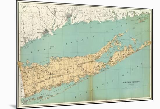 Suffolk County, New York, c.1895-Joseph Rudolf Bien-Mounted Art Print