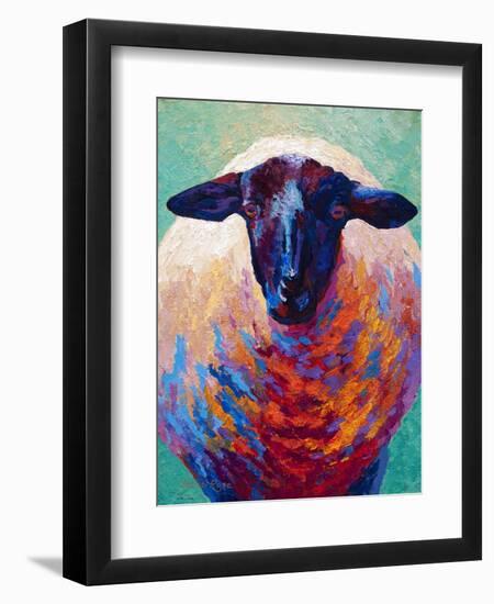 Suffolk Ewe 4-Marion Rose-Framed Giclee Print