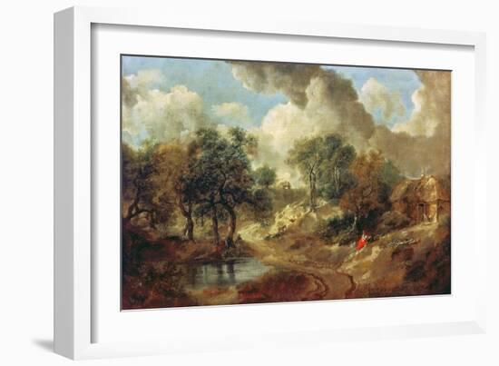 Suffolk Landscape, 1748-Thomas Gainsborough-Framed Giclee Print