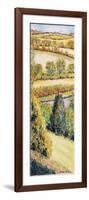 Suffolk Landscape, View Form the Front Window, 2000-Joan Thewsey-Framed Giclee Print