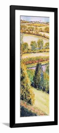 Suffolk Landscape, View Form the Front Window, 2000-Joan Thewsey-Framed Giclee Print