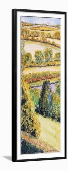 Suffolk Landscape, View Form the Front Window, 2000-Joan Thewsey-Framed Giclee Print