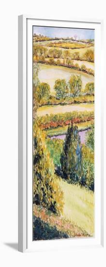 Suffolk Landscape, View Form the Front Window, 2000-Joan Thewsey-Framed Giclee Print