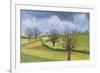 Suffolk Spring Sky-Joan Thewsey-Framed Giclee Print