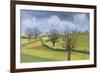 Suffolk Spring Sky-Joan Thewsey-Framed Giclee Print