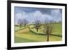 Suffolk Spring Sky-Joan Thewsey-Framed Giclee Print