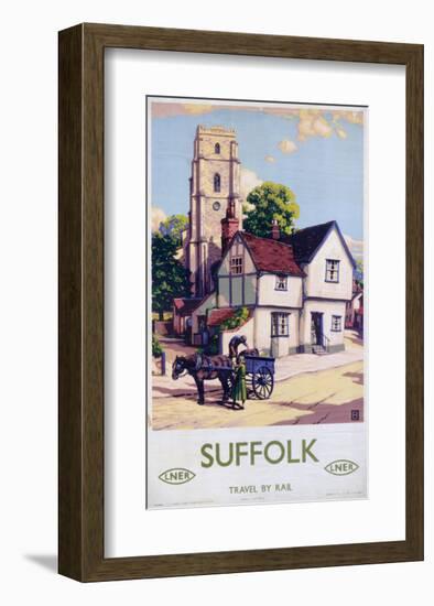 Suffolk-null-Framed Art Print