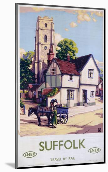 Suffolk-null-Mounted Art Print