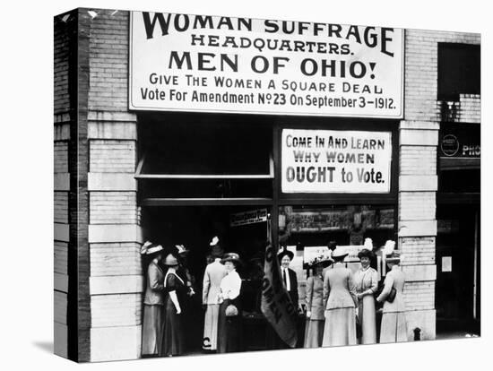 Suffrage Headquarters-null-Stretched Canvas