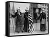 Suffrage Hike of 1912 from Manhattan to Albany Got Attention for Woman's Rights-null-Framed Stretched Canvas