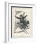 Suffragette Leaps into the Future-null-Framed Photographic Print