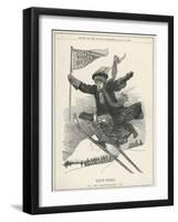 Suffragette Leaps into the Future-null-Framed Photographic Print