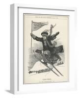 Suffragette Leaps into the Future-null-Framed Photographic Print