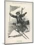 Suffragette Leaps into the Future-null-Mounted Photographic Print