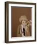 Suffragette with Golden Orb, 2017-Susan Adams-Framed Giclee Print