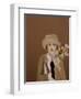 Suffragette with Golden Orb, 2017-Susan Adams-Framed Giclee Print