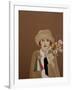 Suffragette with Golden Orb, 2017-Susan Adams-Framed Giclee Print