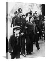 Suffragettes Being Arrested Near Buckingham Palace-null-Stretched Canvas