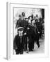 Suffragettes Being Arrested Near Buckingham Palace-null-Framed Photographic Print