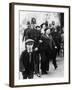 Suffragettes Being Arrested Near Buckingham Palace-null-Framed Photographic Print