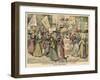 Suffragettes Celebrate the Release of Edith New and Mary Leigh from Holloway-null-Framed Art Print