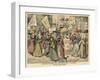 Suffragettes Celebrate the Release of Edith New and Mary Leigh from Holloway-null-Framed Art Print