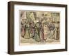 Suffragettes Celebrate the Release of Edith New and Mary Leigh from Holloway-null-Framed Art Print