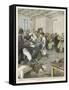 Suffragettes Force-Fed in Prison-Achille Beltrame-Framed Stretched Canvas