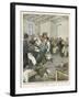 Suffragettes Force-Fed in Prison-Achille Beltrame-Framed Art Print