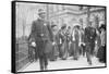 Suffragettes, Preceded By Policemen, Leaving City Hall, New York-null-Framed Stretched Canvas