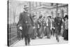 Suffragettes, Preceded By Policemen, Leaving City Hall, New York-null-Stretched Canvas