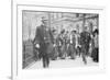 Suffragettes, Preceded By Policemen, Leaving City Hall, New York-null-Framed Premium Giclee Print