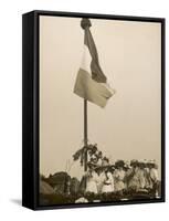 Suffragettes Speaking at a Hyde Park Demonstration-H^ Searjeant-Framed Stretched Canvas