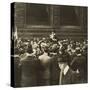 Suffragist Mabel Vernon Speaking to Large Crowd of Men in Chicago, 1917-null-Stretched Canvas