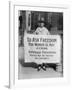 Suffragist Protests Criminal Arrests of National Woman's Party Members, 1910s-null-Framed Photo