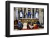 Sufi music band at Sufi Muslim wedding in St. Nicolas's Catholic church, Blois, Loir-et-Cher-Godong-Framed Photographic Print