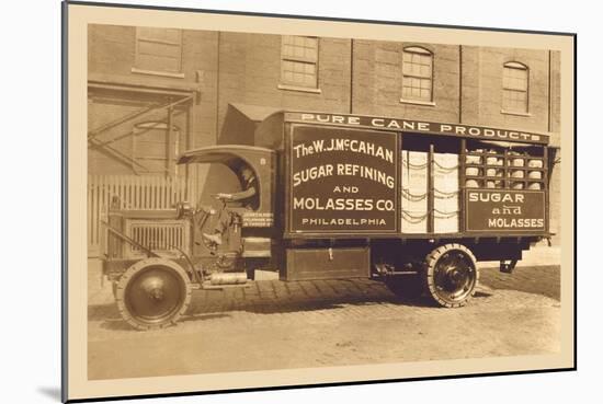 Sugar and Molasses Truck, Philadelphia-null-Mounted Art Print