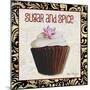 Sugar and Spice Chocolat Cupcake-Megan Aroon Duncanson-Mounted Giclee Print