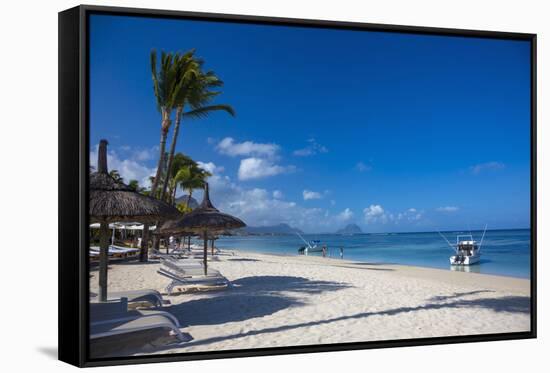 Sugar Beach Resort, Flic-En-Flac, Rivière Noire (Black River), West Coast, Mauritius-Jon Arnold-Framed Stretched Canvas