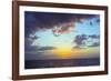 Sugar Beach Sunset, Bantayan Island, Cebu, the Visayas, Philippines, Southeast Asia, Asia-Christian Kober-Framed Photographic Print