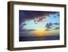 Sugar Beach Sunset, Bantayan Island, Cebu, the Visayas, Philippines, Southeast Asia, Asia-Christian Kober-Framed Photographic Print