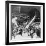 Sugar Beet Pulp and Juice Flowing from Tank to Tank, Montreal, Canada, Early 20th Century-null-Framed Photographic Print