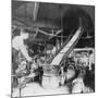 Sugar Beet Pulp and Juice Flowing from Tank to Tank, Montreal, Canada, Early 20th Century-null-Mounted Photographic Print