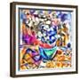 sugar bouquet,2017-Alex Caminker-Framed Giclee Print