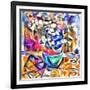 sugar bouquet,2017-Alex Caminker-Framed Giclee Print