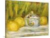 Sugar Bowl and Lemons, 1915-Pierre-Auguste Renoir-Stretched Canvas