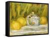 Sugar Bowl and Lemons, 1915-Pierre-Auguste Renoir-Framed Stretched Canvas